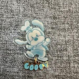 Cute Blue Cartoon Character Pin